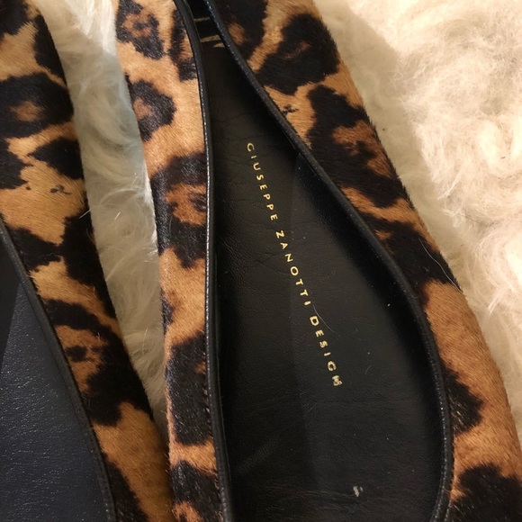 Giuseppe Zanotti Leopard Flats - Picture 2 of 6